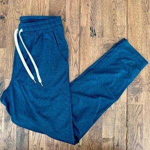 Vuori Ponto Performance Pant Cosmo Teal Heather Men's Size S